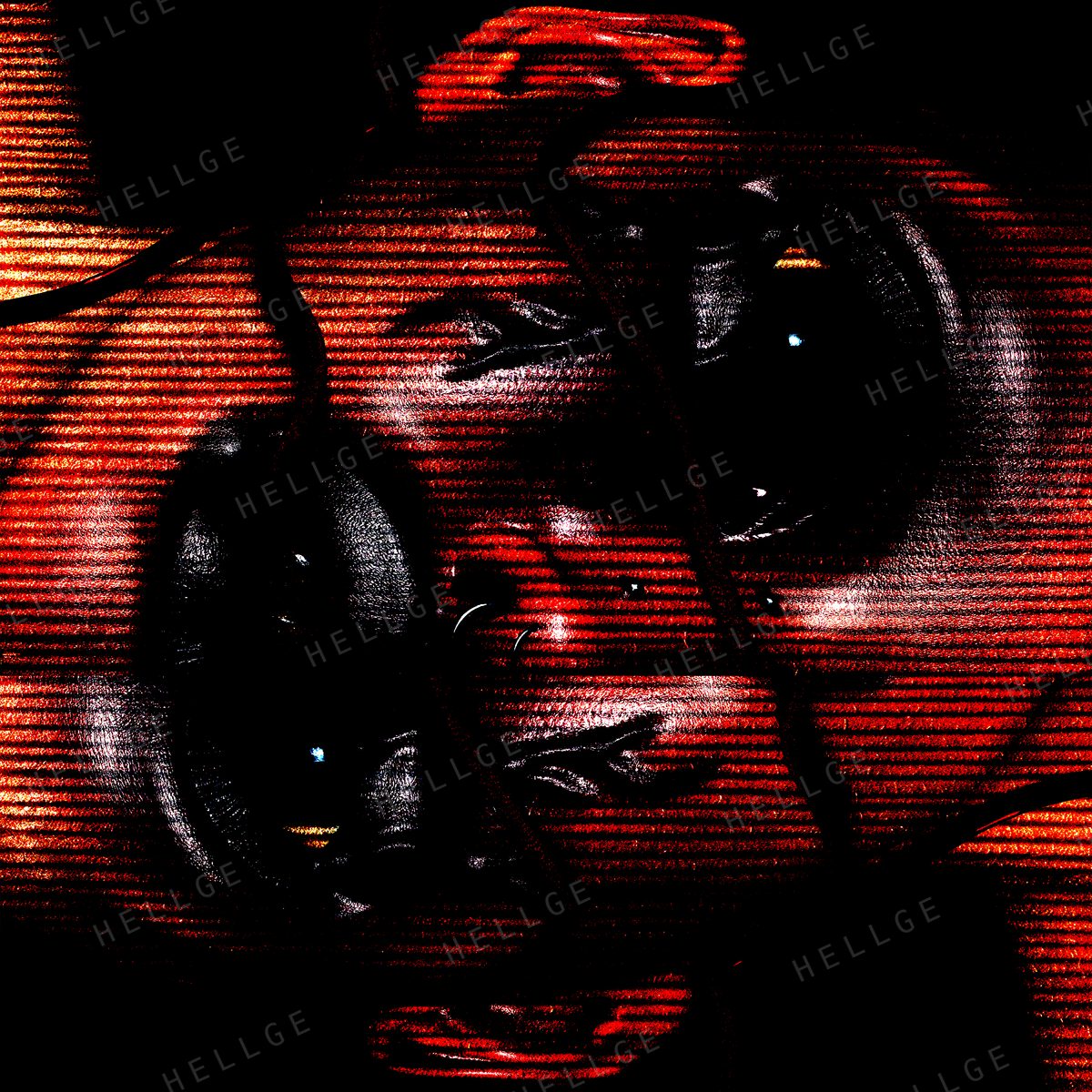 SIGNAL BLEED — phonk / memphis cover art